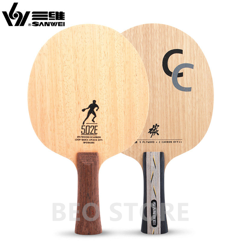 Table Tennis Forehand - SANWEI CC 502E 5 слоев дерева