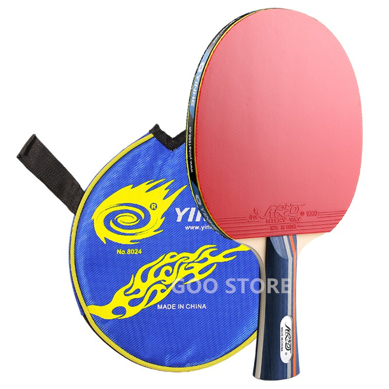 Table Tennis Forehand - Yinhe 01b ракетка для тренировки прыщей