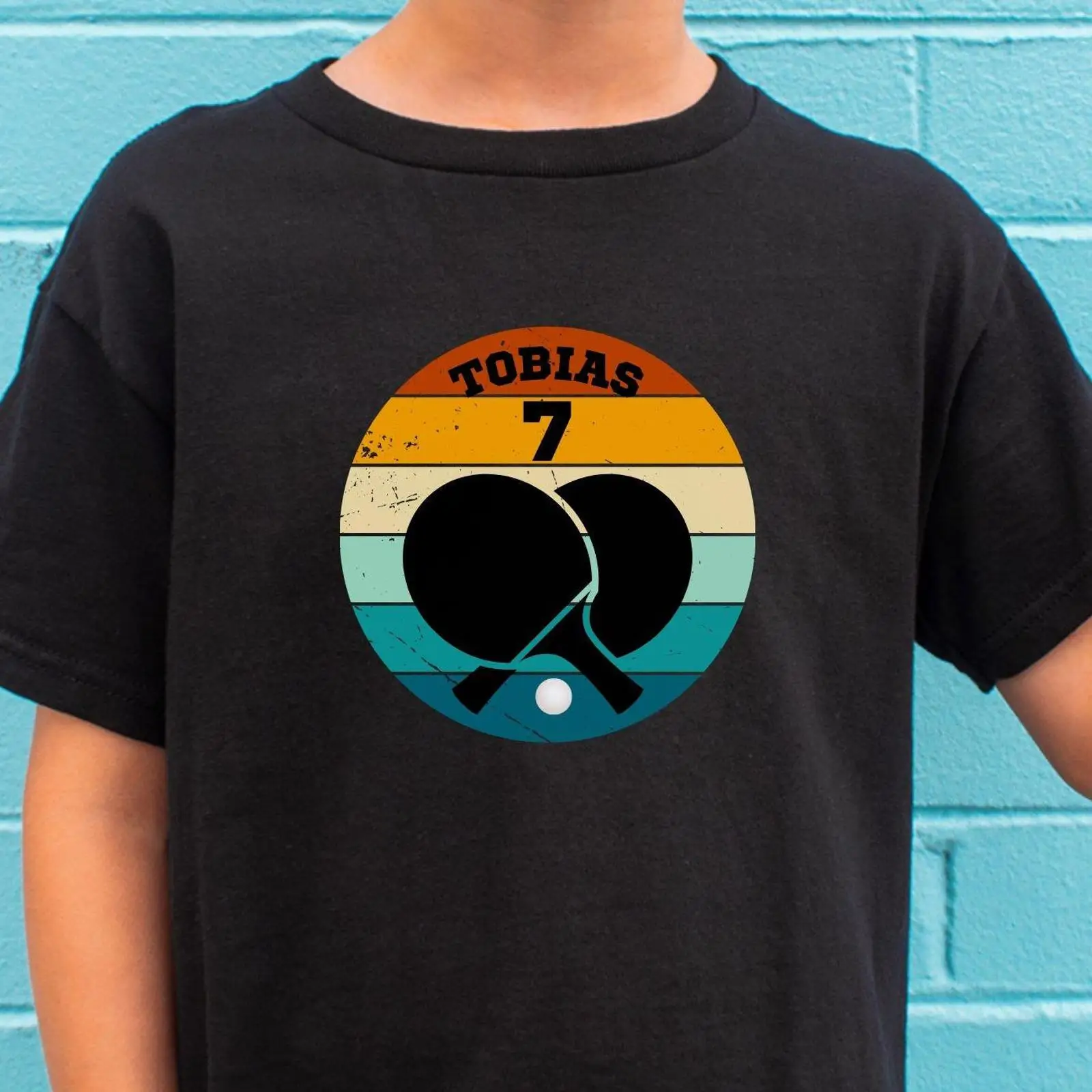Table Tennis Name - Футболка для тенниса на день рождения