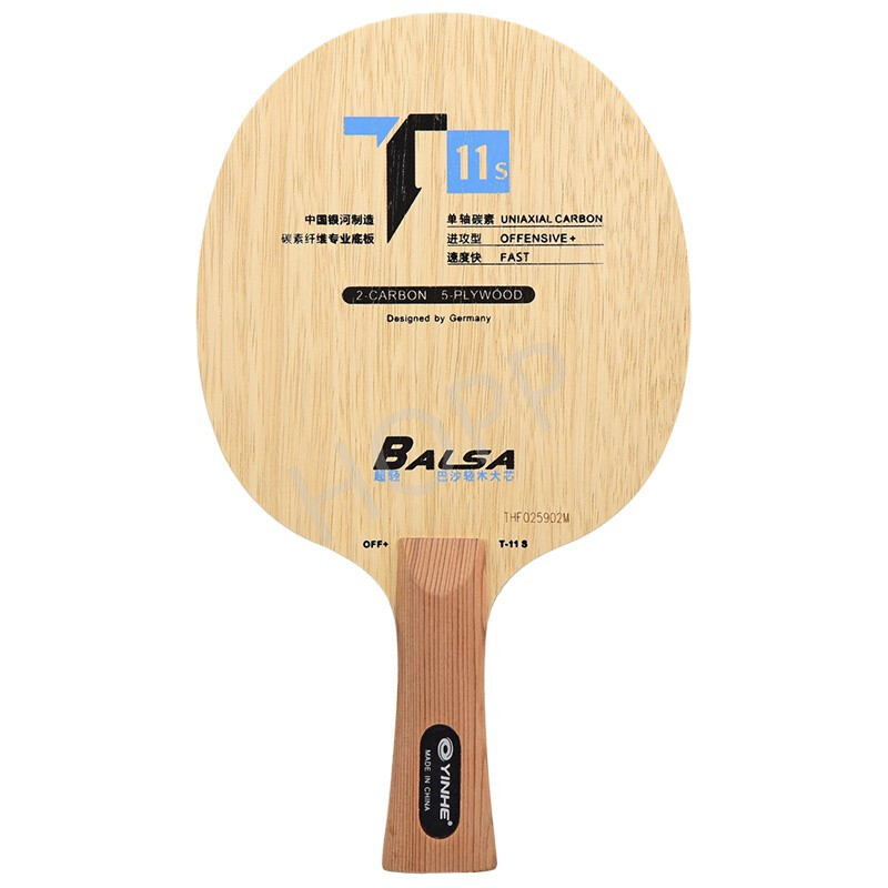 YINHE T-11 T11S (легкий карбон – обзор и цена Table Tennis Forehand