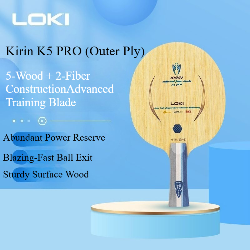 LOKI Kirin K5 PRO Лезвие для н – обзор и цена Table Tennis Paddle