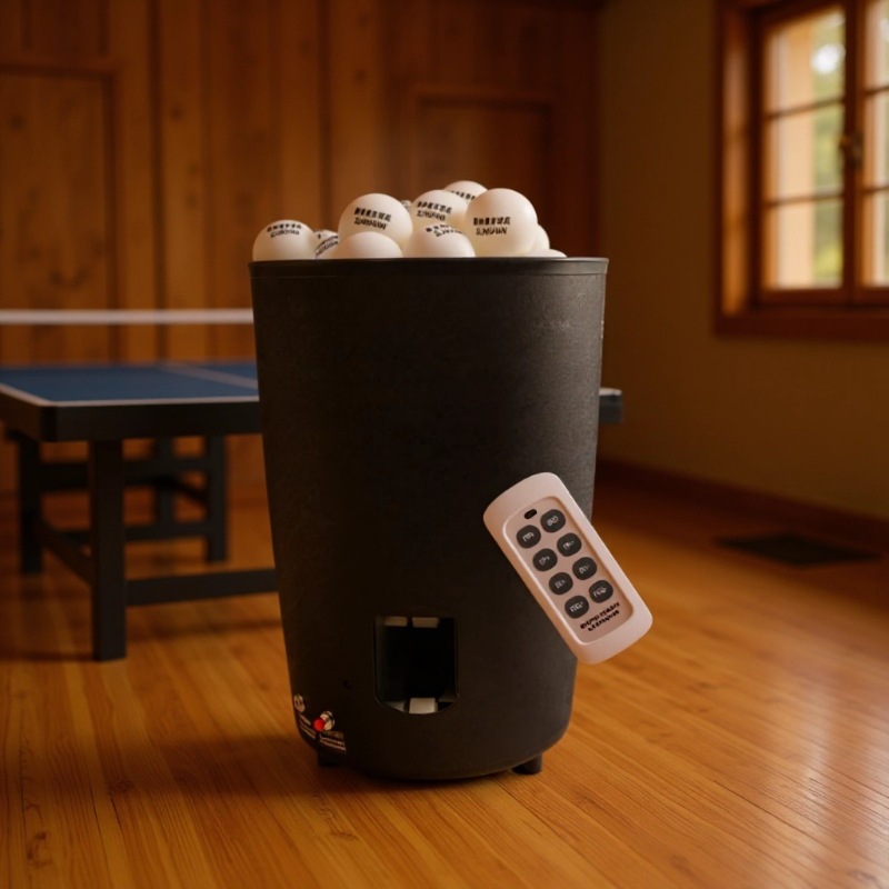 Портативная автоматическая маш – обзор и цена Table Tennis Ball