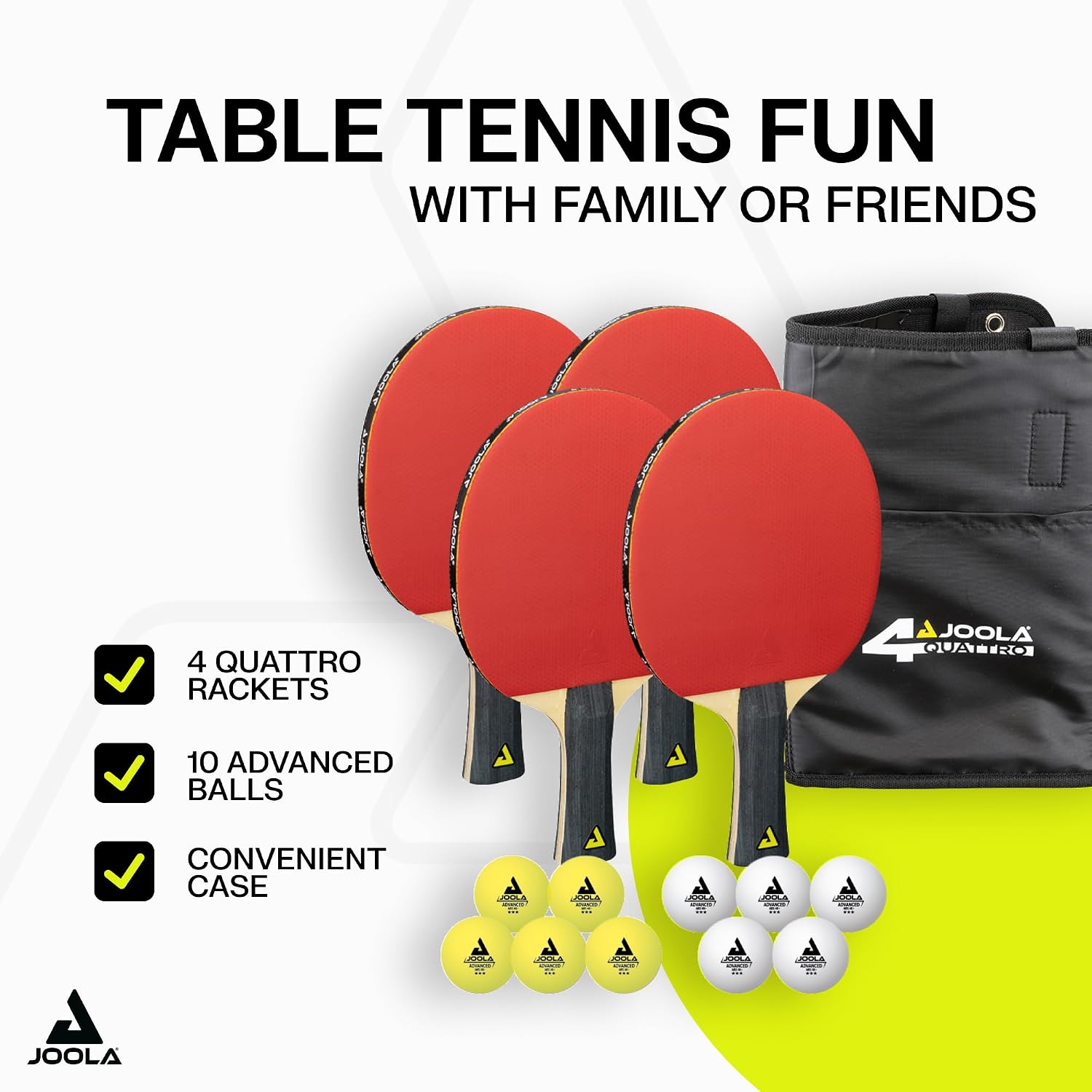 Набор из 4 ракеток для настоль – обзор и цена Table Tennis Reference